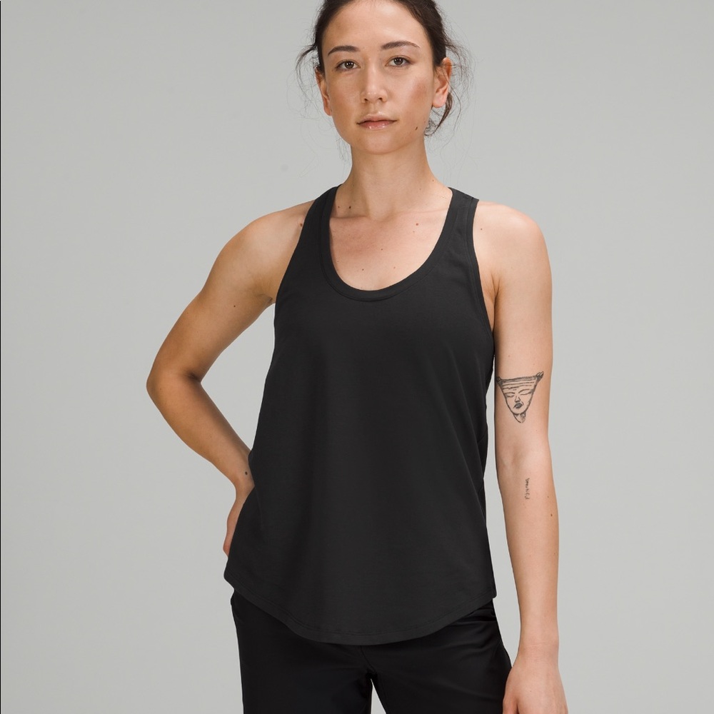 Lululemon Black Love Tank Pleated (worn only once)